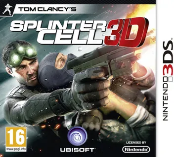 Tom Clancys Splinter Cell 3D (Usa) box cover front